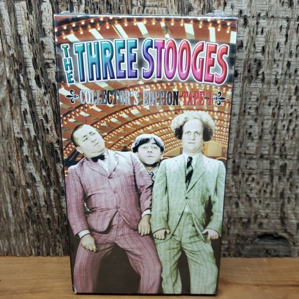 The Three Stooges Collector’s Edition Tape 1 (VHS 2004) Brand NEW Factory Sealed